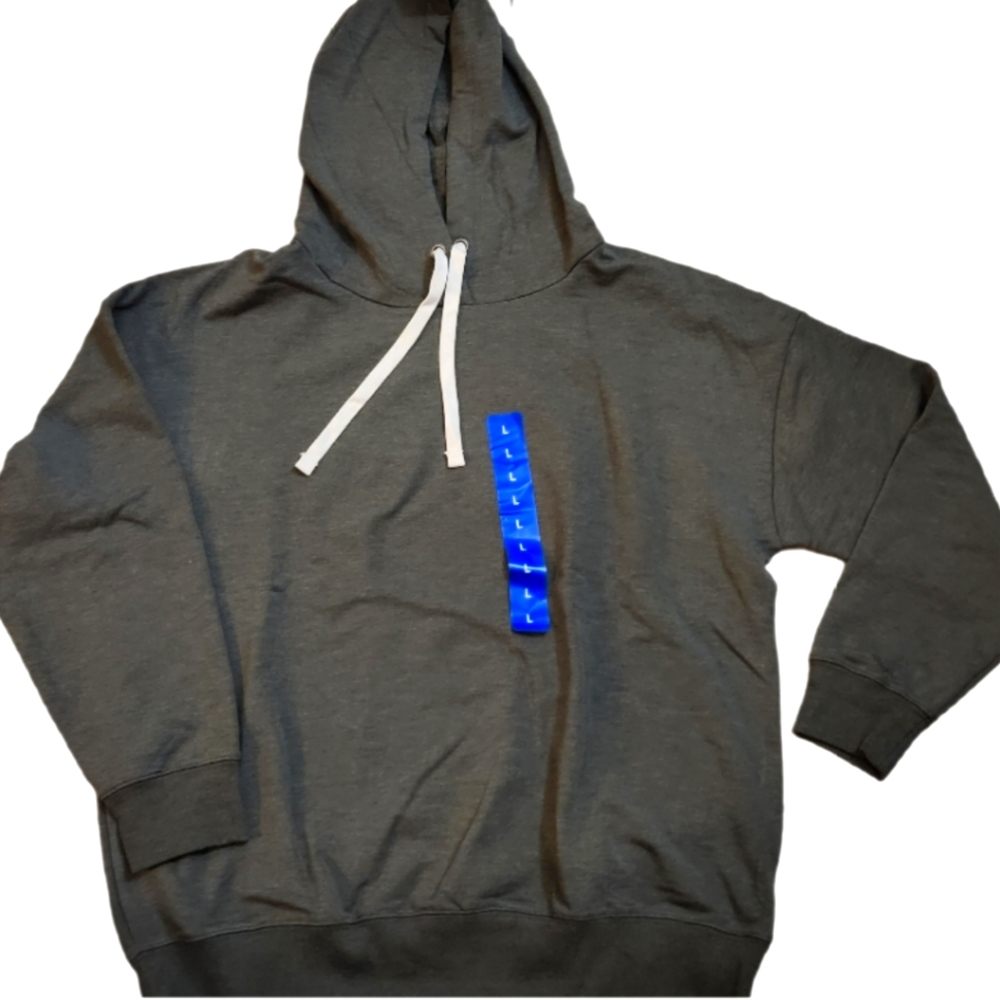 Gray women's Hoodie pullover sweater